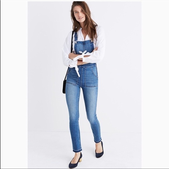 Madewell Skinny Overalls Drop Hem Edition | XS - Picture 3 of 6